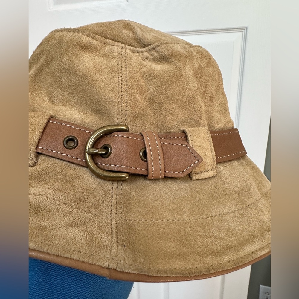 Coach Suede Bucket Hat